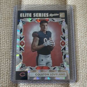 Colston Loveland Elite Series Rookies Football Card - Donruss